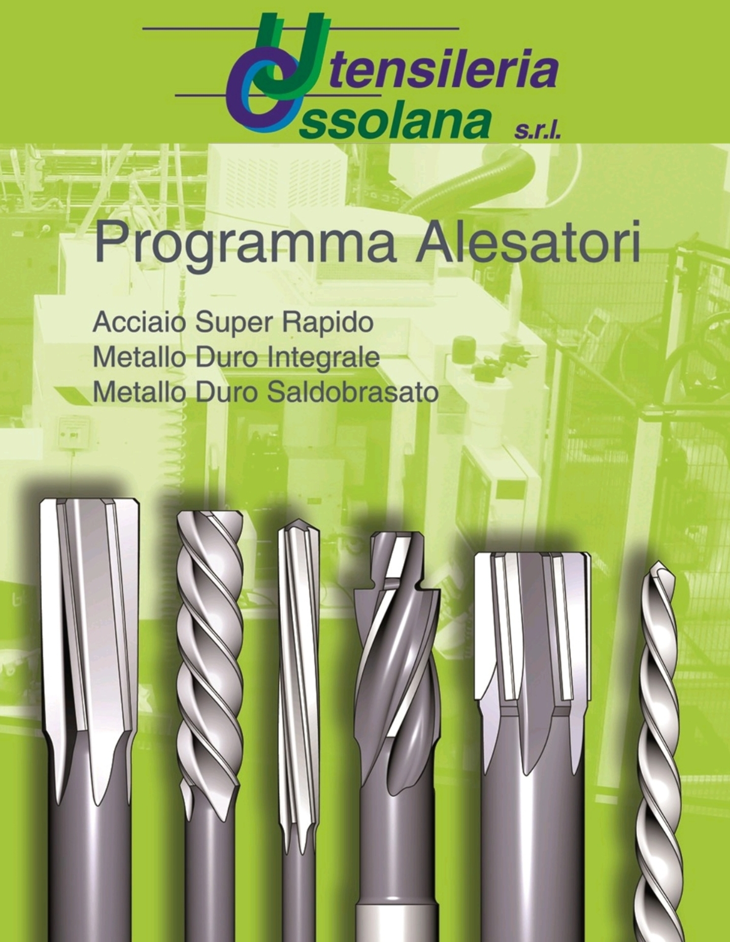 Produzione alesatori, centesimali ed extralunghi - Gianoglio Maurizio